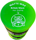 3 Stuks BABO Matte Wax British Wave 150ml - afbeelding 2