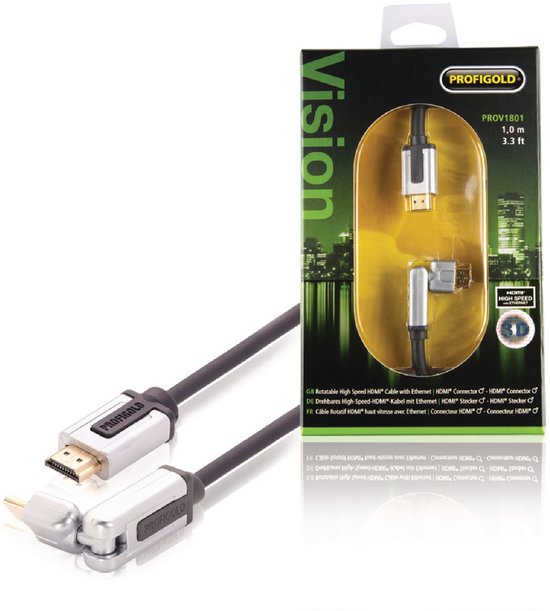 Profigold 1m High Speed HDMI - afbeelding 1