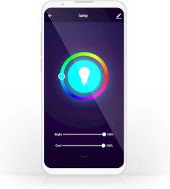 Nedis SmartLife Multicolour Lamp - Wi-Fi - GU10 - 330 lm - 5 W - RGB / Warm Wit - 2700 K - Android / IOS - PAR16 - 1 Stuks - afbeelding 12