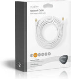 Nedis CAT6 Netwerkkabel - RJ45 Male - RJ45 Male - F/UTP - 20.0 m - Rond - LSZH / PVC - Wit - Window Box - afbeelding 6