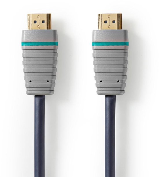Bandridge BVL2101 Ultra High-speed Hdmi™-kabel Met Ethernet Hdmi-connector - Hdmi-connector 1,0 M Blauw - afbeelding 1