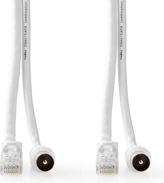 Nedis Coax- / Cat6-combinatiekabel Met Connectoren M - afbeelding 7