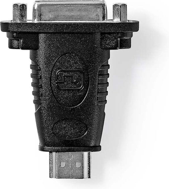 Nedis HDMI-Adapter - HDMI Connector - DVI-D 24+1-Pins Female - Verguld - Recht - ABS - Zwart - 1 Stuks - Doos - afbeelding 6