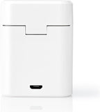 Volledig Draadloze Oordopjes - Bluetooth - Maximale batterijduur: 2.5 uur - Drukbediening - Charging case - Ingebouwde microfoon - Ondersteuning voor spraakbesturing - Wit - afbeelding 3
