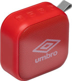 Umbro Mini Speaker - Draadloos - Met Lus - 400mAh - Zwart/ Rood - afbeelding 1