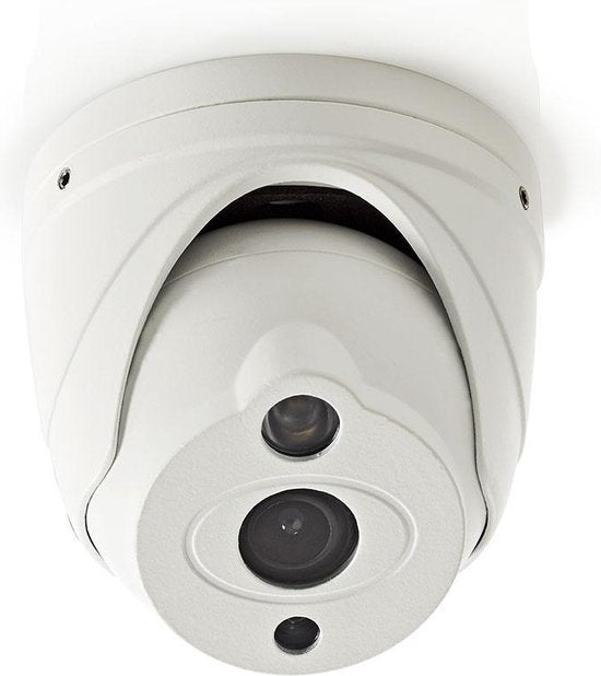 Nedis CCTV-Beveiligingscamera - Full HD 1080p - Nachtzicht: 15 m - Netvoeding - 1/3" CMOS - Kijkhoek: 82 ° - Lens: 3.6 mm - ABS - Wit / Zwart - afbeelding 2