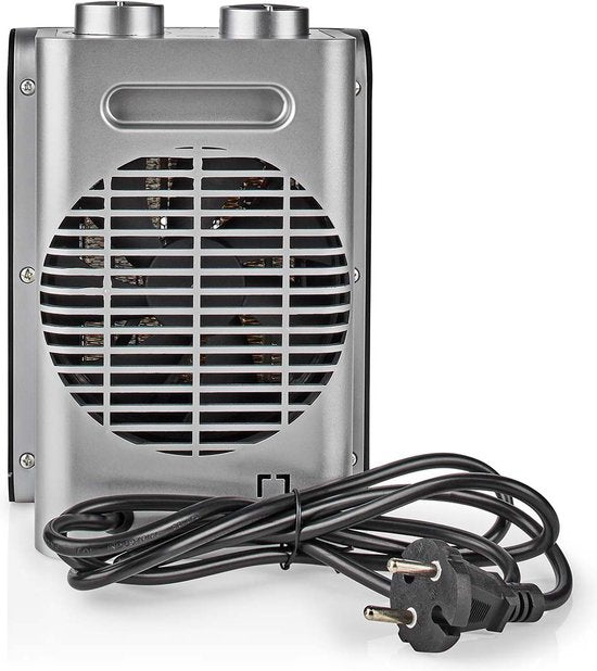 Nedis Keramische PTC-Ventilatorkachel - 1000 / 1500 W - 2 Verwarmingsmodi - Instelbare thermostaat - Oververhittingsbeveiliging - Omvalpreventie - afbeelding 7