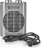 Nedis Keramische PTC-Ventilatorkachel - 1000 / 1500 W - 2 Verwarmingsmodi - Instelbare thermostaat - Oververhittingsbeveiliging - Omvalpreventie - afbeelding 7