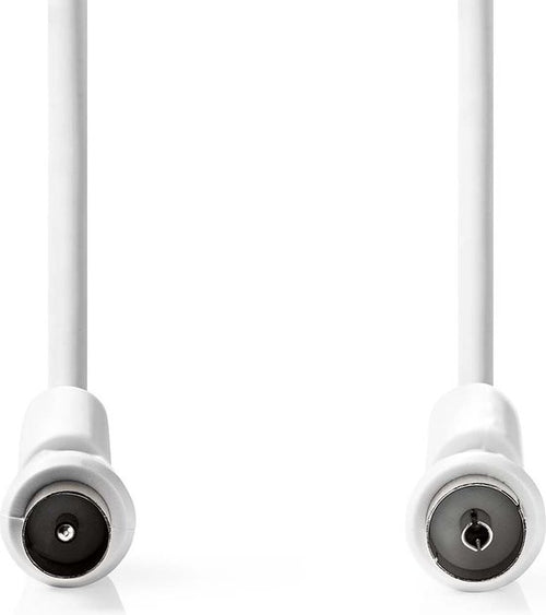 Coaxkabel 120 dB | IEC (Coax) Male - IEC (Coax) Female | 1,5 m | Wit - afbeelding 1