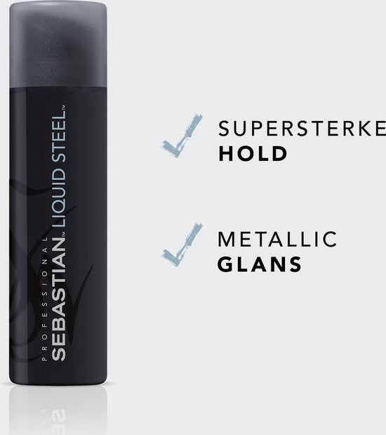 Sebastian Professional Liquid Steel Gel - 150 ml - Voor Alle Haartypen - afbeelding 6