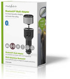 Nedis Bluetooth Multi-Adapter - Output: 1x 3,5 mm - SBC - 7 uur - Ingebouwde microfoon - Volumebediening - Automatische uitschakelfunctie - Grijs / Zwart - afbeelding 7