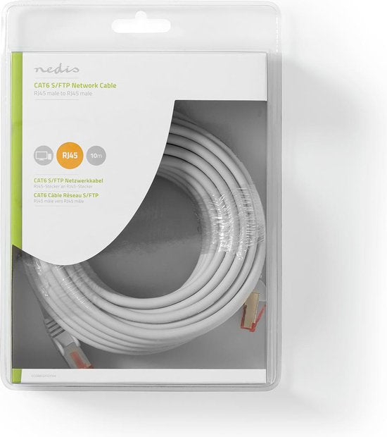 Nedis CAT6 Netwerkkabel - RJ45 Male - RJ45 Male - S/FTP - m - Rond - LSZH - afbeelding 16