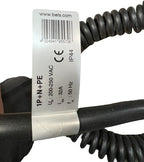 Bals/Emobile Elektrische Laadkabel Type 2 Met Open Eind 3 x 6.0 mm2 ( 1 fase max 32 A) uitrekbaar tot max 8,5 mtr - afbeelding 5