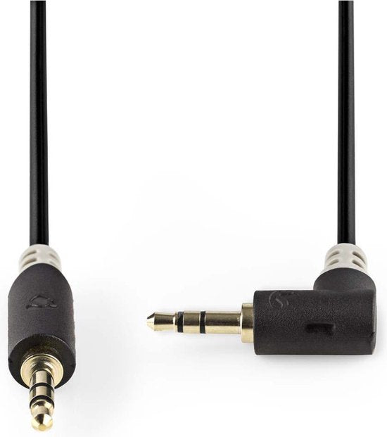 Nedis Stereo-Audiokabel - 3,5 Male - 3,5 Male - m - Rond - afbeelding 45
