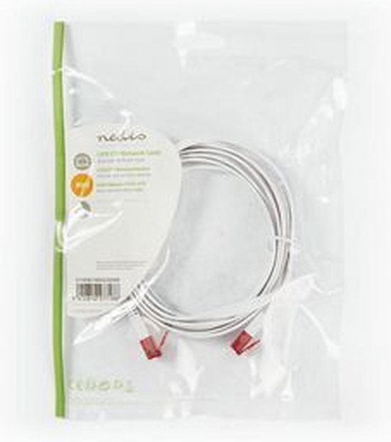 Cat 6 UTP Network Flat Cable | RJ45 Male - RJ45 Male | m | - afbeelding 3