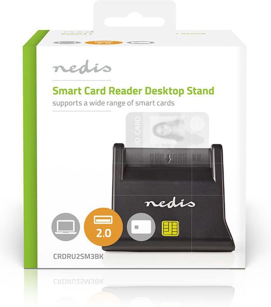 Nedis Kaartlezer - Smart Card (ID) - USB 2.0 - afbeelding 11
