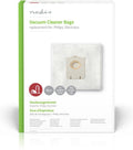 Nedis Stofzuigerzak - 12 Stuks - Synthetisch - Meest verkocht voor: Philips / Electrolux - Wit - afbeelding 1