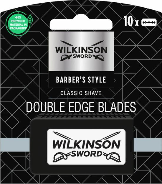 Wilkinson Barber's Style Navulmesjes Double Edge Blades 10 stuks - afbeelding 1