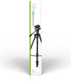 Nedis Statief - Maximaal draagvermogen: 3.0 kg - Minimale werkhoogte: 62.0 cm - Maximale werkhoogte: 158.5 cm - 3 Segmenten - Pan & Tilt - Inclusief reistas - Zelfnivellerende voeten - ABS / Aluminium - afbeelding 6