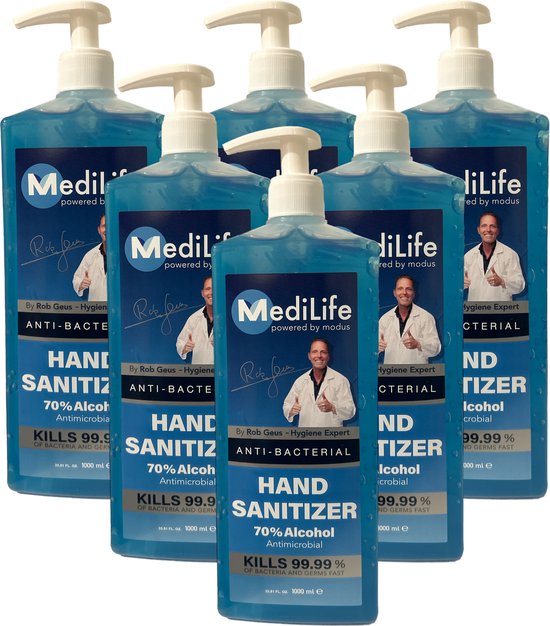MediLife powered by Modus Reinigingsmiddel 1000ml – 6 stuks - afbeelding 1