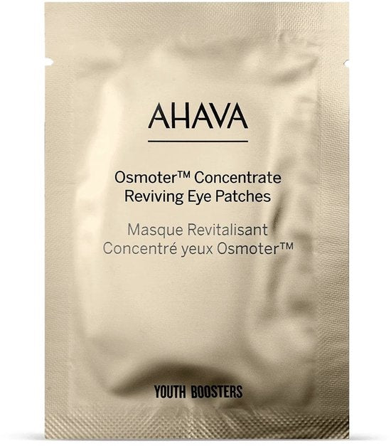 AHAVA Oogmasker met Mineralen uit de Dode Zee - Anti-Rimpel & Anti-Aging | Helpt tegen Wallen & Donkere Kringen | Verbetert Uitstraling & Frisheid | Hyaluronic Acid voor Dames & Heren | Gezichtsverzorging met Vitamine C & Hyaluronzuur - 6 stuks - afbeelding 8