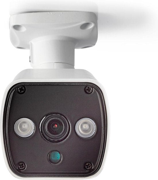 Nedis CCTV-Beveiligingscamera - HD 720p - Nachtzicht: 20 m - Netvoeding - 1/4" CMOS - Kijkhoek: 63 ° - Lens: 3.6 mm - ABS - Wit / Zwart - afbeelding 2