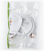 Nedis CAT6 Netwerkkabel - RJ45 Male - RJ45 Male - S/FTP - m - Rond - LSZH - afbeelding 45
