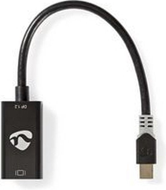 Nedis Mini DisplayPort-Kabel - DisplayPort 1.2 - Mini-DisplayPort Male - HDMI Output - 21.6 Gbps - Verguld - 0.20 m - Rond - PVC - Antraciet - Window Box - afbeelding 9