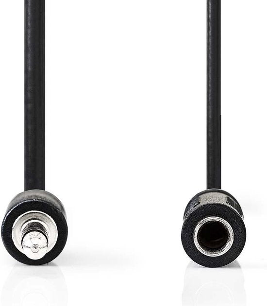 Nedis Stereo-Audiokabel - 3,5 mm Male - 6,35 mm Female - Vernikkeld - 0.20 m - Rond - Zwart - Envelop - afbeelding 3