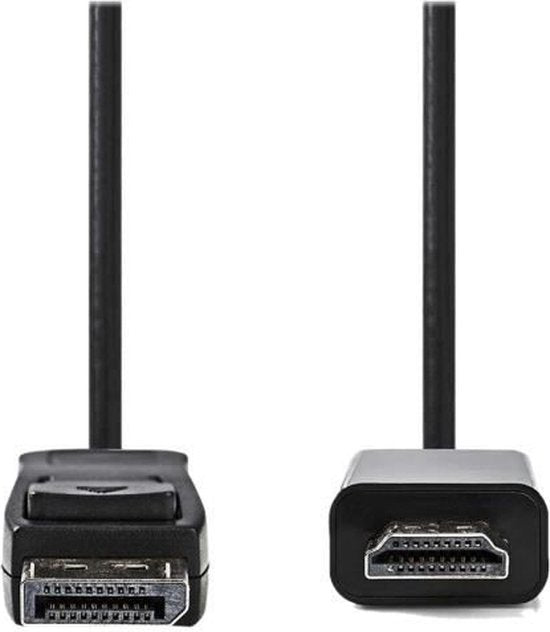 Nedis DisplayPort-Kabel - DisplayPort Male - HDMI Connector - 1080p - Vernikkeld - 2.00 m - Rond - PVC - Zwart - Envelop - afbeelding 15