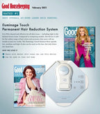 Iluminage Touch IPL - ALS BESTE GETEST - FDA goedgekeurd met 2 reserve IPL Elōs Quartz lampen- Permanent Hair Reduction System ( Gepatenteerde Dual Wave Technologie, IPL en Radiofrequentie) - afbeelding 18