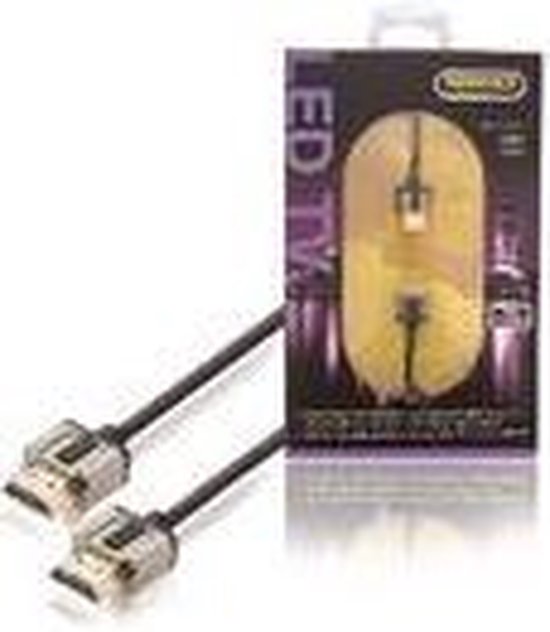 Profigold LED TV hoge kwaliteit Ultraslim HDMI kabel versie 1.4 - 1 meter - afbeelding 15