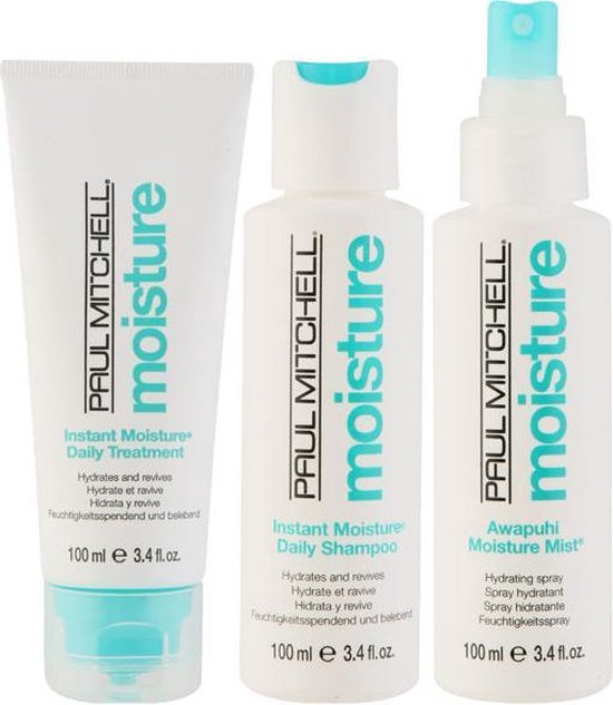 Paul Mitchell Moisture Take Home Kit 3 x 100ml - afbeelding 1