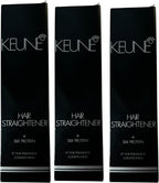 3 x Keune Hairstraightener(2 x 85 ml, fixing balm + Hairstraightener (Omvormer)) - afbeelding 1