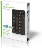 Nedis Bedraad Toetsenbord - USB-A - Kantoor - Enkelhandig - Nummeriek - Numeriek toetsenbord - afbeelding 8