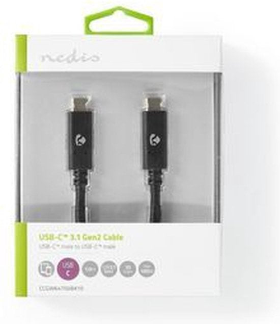 Nedis - USB - USB-C™ Male - USB-C™ Male - m - afbeelding 9
