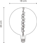 Home sweet home LED lamp Globe G180 dimbaar - afbeelding 18
