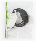 Nedis SCART-Kabel - SCART Male - VGA Female 15p - Vernikkeld - 480p - 2.00 m - Rond - PVC - Zwart - Label - afbeelding 4