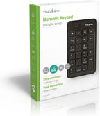 Nedis Bedraad Toetsenbord - USB-A - Kantoor - Enkelhandig - Nummeriek - Numeriek toetsenbord - afbeelding 9