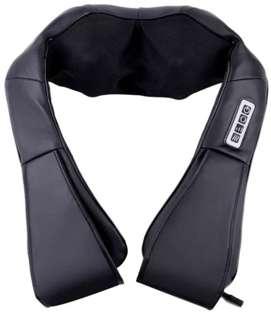 Shiatsu Massagekussen - Nek Massager - Rug Massageapparaat - Schouders - Elektrische Massage - Verwarmingsfunctie - 16 Massagepunten - Diepe Spierbehandeling - 3 Snelheden - Automatische Uitschakeling - Voor Auto En Thuis - afbeelding 1