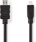 High Speed HDMIâ„¢-kabel met Ethernet | HDMIâ„¢-connector - HDMIâ„¢-micro-connector | 1,5 m | Zwart - afbeelding 16
