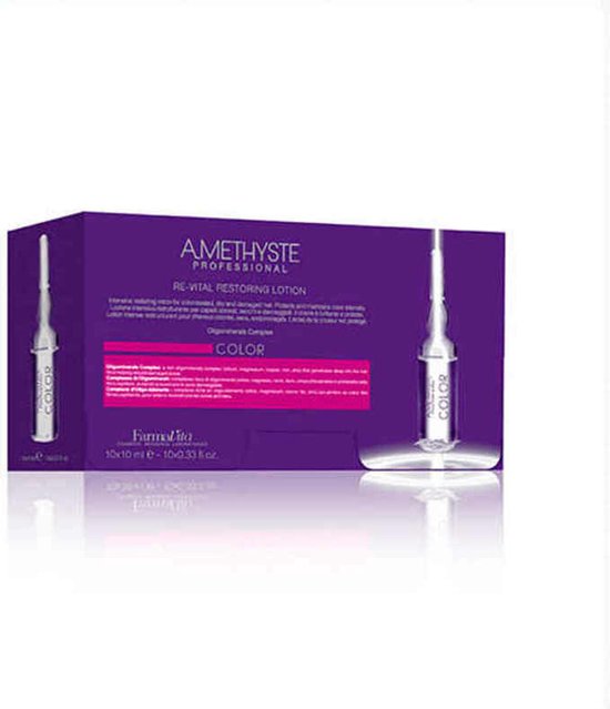 Color Protector Cream Farmavita Amethyste Color Revital Rest (10 x 10 ml) - afbeelding 1