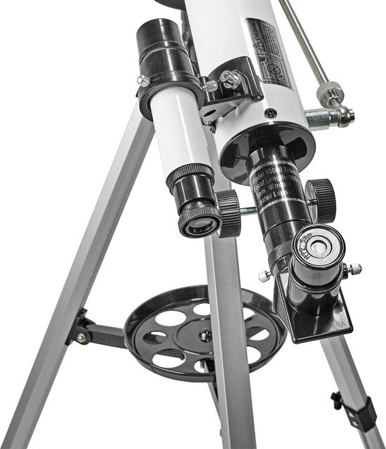 Nedis Telescoop - Diafragma: 50 mm - Brandpuntsafstand: 600 mm - Finderscope: 5 x 24 - Maximale werkhoogte: 125 cm - Tripod - Wit / Zwart - afbeelding 15