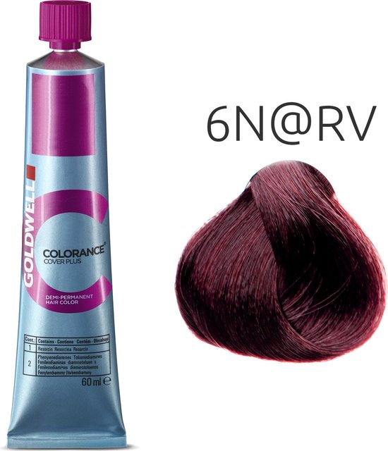 Goldwell Colorance New Grey Tube 6N@RV 60ml - afbeelding 2