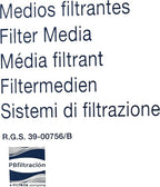 PBfiltracion High Quality Filterplaten SA 005 per pak van 25 stuks ( 40 cm x 40 cm ) - afbeelding 3