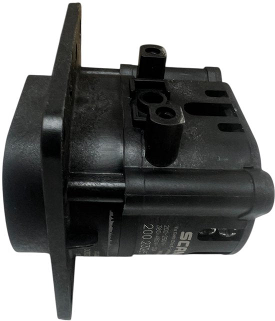 SCAME FLUSH-MOUNTING SOCKET 3P 32A LAADPAALONDERDEEL - afbeelding 1