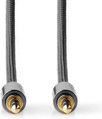 Nedis Stereo-Audiokabel - 3,5 mm Male - 3,5 mm Male - Verguld - 2.00 m - Rond - Grijs / Gun Metal Grijs - Cover Window Box - afbeelding 7