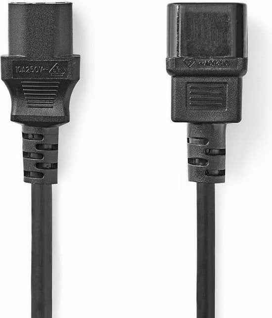 Nedis electriciteitssnoer Zwart m C14 stekker C13 stekker - afbeelding 14