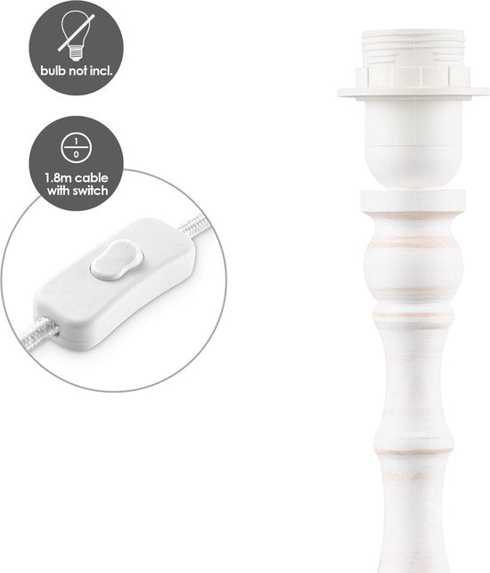 Home sweet home tafellamp voet Femme rond - afbeelding 11