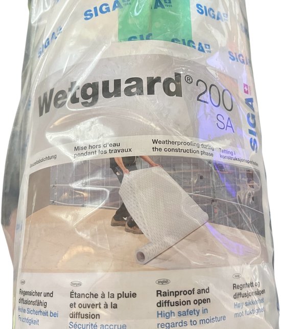 Siga Wetguard 200 SA 780 mm x 50 m / Rollen - afbeelding 3